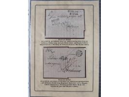 1762/1870 (ca.), DER GRENZÜBERGANG FORBACH/SAARBRÜCKEN, Ausstellungssammlung mit rund 230 Belegen, dabei Briefe aus bzw. nach