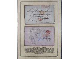 1762/1870 (ca.), DER GRENZÜBERGANG FORBACH/SAARBRÜCKEN, Ausstellungssammlung mit rund 230 Belegen, dabei Briefe aus bzw. nach