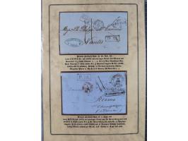 1762/1870 (ca.), DER GRENZÜBERGANG FORBACH/SAARBRÜCKEN, Ausstellungssammlung mit rund 230 Belegen, dabei Briefe aus bzw. nach