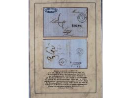 1762/1870 (ca.), DER GRENZÜBERGANG FORBACH/SAARBRÜCKEN, Ausstellungssammlung mit rund 230 Belegen, dabei Briefe aus bzw. nach