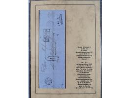 1762/1870 (ca.), DER GRENZÜBERGANG FORBACH/SAARBRÜCKEN, Ausstellungssammlung mit rund 230 Belegen, dabei Briefe aus bzw. nach