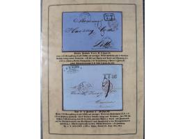 1762/1870 (ca.), DER GRENZÜBERGANG FORBACH/SAARBRÜCKEN, Ausstellungssammlung mit rund 230 Belegen, dabei Briefe aus bzw. nach