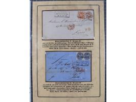 1762/1870 (ca.), DER GRENZÜBERGANG FORBACH/SAARBRÜCKEN, Ausstellungssammlung mit rund 230 Belegen, dabei Briefe aus bzw. nach