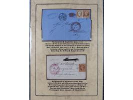 1762/1870 (ca.), DER GRENZÜBERGANG FORBACH/SAARBRÜCKEN, Ausstellungssammlung mit rund 230 Belegen, dabei Briefe aus bzw. nach