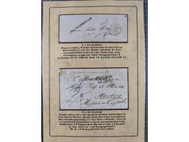 1762/1870 (ca.), DER GRENZÜBERGANG FORBACH/SAARBRÜCKEN, Ausstellungssammlung mit rund 230 Belegen, dabei Briefe aus bzw. nach