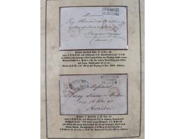1762/1870 (ca.), DER GRENZÜBERGANG FORBACH/SAARBRÜCKEN, Ausstellungssammlung mit rund 230 Belegen, dabei Briefe aus bzw. nach