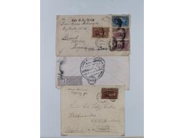 1897/1945, Zuschlags- und Wohltätigkeitsausgaben, interessante Sammlun, dabei Schweiz I-III und 117 FDC, USA Columbus-Satz (t