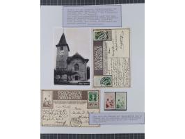 1897/1945, Zuschlags- und Wohltätigkeitsausgaben, interessante Sammlun, dabei Schweiz I-III und 117 FDC, USA Columbus-Satz (t