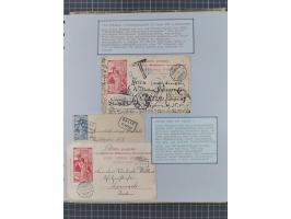 1897/1945, Zuschlags- und Wohltätigkeitsausgaben, interessante Sammlun, dabei Schweiz I-III und 117 FDC, USA Columbus-Satz (t