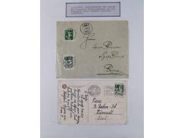 1897/1945, Zuschlags- und Wohltätigkeitsausgaben, interessante Sammlun, dabei Schweiz I-III und 117 FDC, USA Columbus-Satz (t