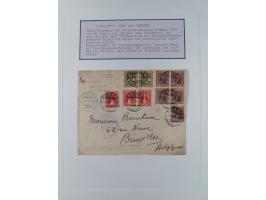 1897/1945, Zuschlags- und Wohltätigkeitsausgaben, interessante Sammlun, dabei Schweiz I-III und 117 FDC, USA Columbus-Satz (t