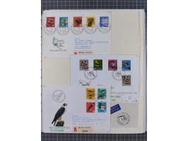 1897/1945, Zuschlags- und Wohltätigkeitsausgaben, interessante Sammlun, dabei Schweiz I-III und 117 FDC, USA Columbus-Satz (t