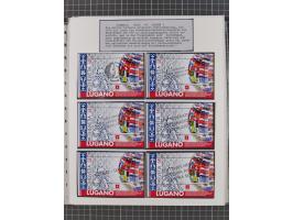 1897/1945, Zuschlags- und Wohltätigkeitsausgaben, interessante Sammlun, dabei Schweiz I-III und 117 FDC, USA Columbus-Satz (t