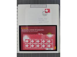 1897/1945, Zuschlags- und Wohltätigkeitsausgaben, interessante Sammlun, dabei Schweiz I-III und 117 FDC, USA Columbus-Satz (t