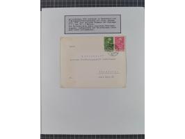 1897/1945, Zuschlags- und Wohltätigkeitsausgaben, interessante Sammlun, dabei Schweiz I-III und 117 FDC, USA Columbus-Satz (t