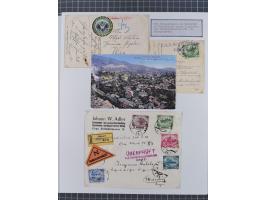 1897/1945, Zuschlags- und Wohltätigkeitsausgaben, interessante Sammlun, dabei Schweiz I-III und 117 FDC, USA Columbus-Satz (t