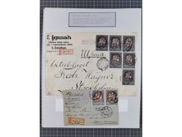 1897/1945, Zuschlags- und Wohltätigkeitsausgaben, interessante Sammlun, dabei Schweiz I-III und 117 FDC, USA Columbus-Satz (t