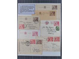 1897/1945, Zuschlags- und Wohltätigkeitsausgaben, interessante Sammlun, dabei Schweiz I-III und 117 FDC, USA Columbus-Satz (t