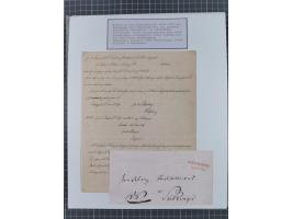 1851, 'Der Ausgabe-Monat der Badischen Briefmarken', interessante Sammlung mit über 60 Belegen einschließlich einiger spätere