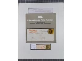 1851, 'Der Ausgabe-Monat der Badischen Briefmarken', interessante Sammlung mit über 60 Belegen einschließlich einiger spätere