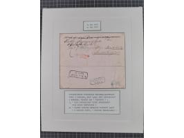 1851, 'Der Ausgabe-Monat der Badischen Briefmarken', interessante Sammlung mit über 60 Belegen einschließlich einiger spätere