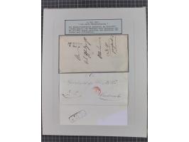 1851, 'Der Ausgabe-Monat der Badischen Briefmarken', interessante Sammlung mit über 60 Belegen einschließlich einiger spätere