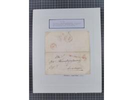 1851, 'Der Ausgabe-Monat der Badischen Briefmarken', interessante Sammlung mit über 60 Belegen einschließlich einiger spätere