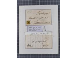 1851, 'Der Ausgabe-Monat der Badischen Briefmarken', interessante Sammlung mit über 60 Belegen einschließlich einiger spätere