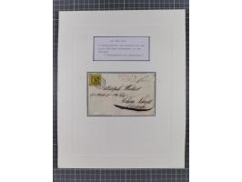 1851, 'Der Ausgabe-Monat der Badischen Briefmarken', interessante Sammlung mit über 60 Belegen einschließlich einiger spätere