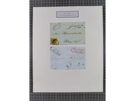 1851, 'Der Ausgabe-Monat der Badischen Briefmarken', interessante Sammlung mit über 60 Belegen einschließlich einiger spätere