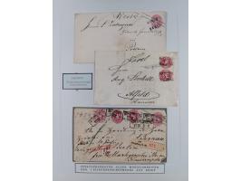 1849/1980, interessante kleine Partie mit auch etwas Ausland, dabei DR mit gestempeltem Herzstück aus Block 2, Eisbärblock, A