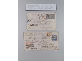 1849/1980, interessante kleine Partie mit auch etwas Ausland, dabei DR mit gestempeltem Herzstück aus Block 2, Eisbärblock, A