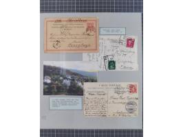 1849/1980, interessante kleine Partie mit auch etwas Ausland, dabei DR mit gestempeltem Herzstück aus Block 2, Eisbärblock, A