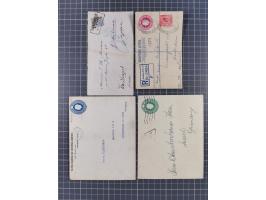 1849/1980, interessante kleine Partie mit auch etwas Ausland, dabei DR mit gestempeltem Herzstück aus Block 2, Eisbärblock, A