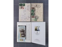 1849/1980, interessante kleine Partie mit auch etwas Ausland, dabei DR mit gestempeltem Herzstück aus Block 2, Eisbärblock, A