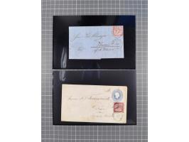 1849/1980, interessante kleine Partie mit auch etwas Ausland, dabei DR mit gestempeltem Herzstück aus Block 2, Eisbärblock, A