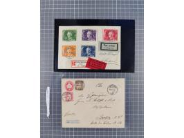 1849/1980, interessante kleine Partie mit auch etwas Ausland, dabei DR mit gestempeltem Herzstück aus Block 2, Eisbärblock, A