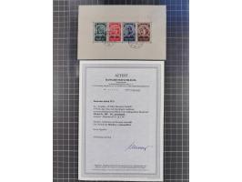 1849/1980, interessante kleine Partie mit auch etwas Ausland, dabei DR mit gestempeltem Herzstück aus Block 2, Eisbärblock, A