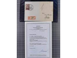 1849/1980, interessante kleine Partie mit auch etwas Ausland, dabei DR mit gestempeltem Herzstück aus Block 2, Eisbärblock, A