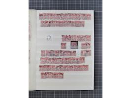 1880/1940 (ca.), interessante Partie in 6 Steckbüchern, dabei u.a. Kolonien sowie schöner Teil Infla mit vielen guten signier