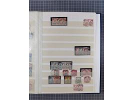 1880/1940 (ca.), interessante Partie in 6 Steckbüchern, dabei u.a. Kolonien sowie schöner Teil Infla mit vielen guten signier