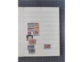 1880/1940 (ca.), interessante Partie in 6 Steckbüchern, dabei u.a. Kolonien sowie schöner Teil Infla mit vielen guten signier