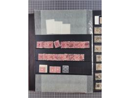 1880/1940 (ca.), interessante Partie in 6 Steckbüchern, dabei u.a. Kolonien sowie schöner Teil Infla mit vielen guten signier