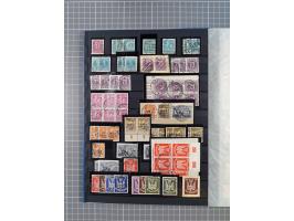 1880/1940 (ca.), interessante Partie in 6 Steckbüchern, dabei u.a. Kolonien sowie schöner Teil Infla mit vielen guten signier