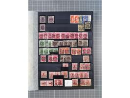 1880/1940 (ca.), interessante Partie in 6 Steckbüchern, dabei u.a. Kolonien sowie schöner Teil Infla mit vielen guten signier