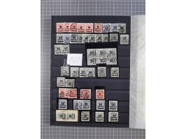 1880/1940 (ca.), interessante Partie in 6 Steckbüchern, dabei u.a. Kolonien sowie schöner Teil Infla mit vielen guten signier