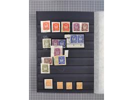 1880/1940 (ca.), interessante Partie in 6 Steckbüchern, dabei u.a. Kolonien sowie schöner Teil Infla mit vielen guten signier