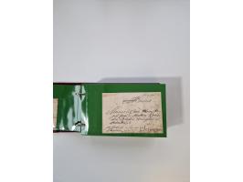 1750/1900 (ca.), Frankfurt am Main, reichhaltiger Sammlungsbestand mit rund 450 Belegen, dabei viele Postscheine der Brief- u