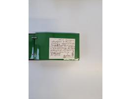 1750/1900 (ca.), Frankfurt am Main, reichhaltiger Sammlungsbestand mit rund 450 Belegen, dabei viele Postscheine der Brief- u