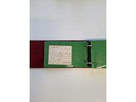 1750/1900 (ca.), Frankfurt am Main, reichhaltiger Sammlungsbestand mit rund 450 Belegen, dabei viele Postscheine der Brief- u